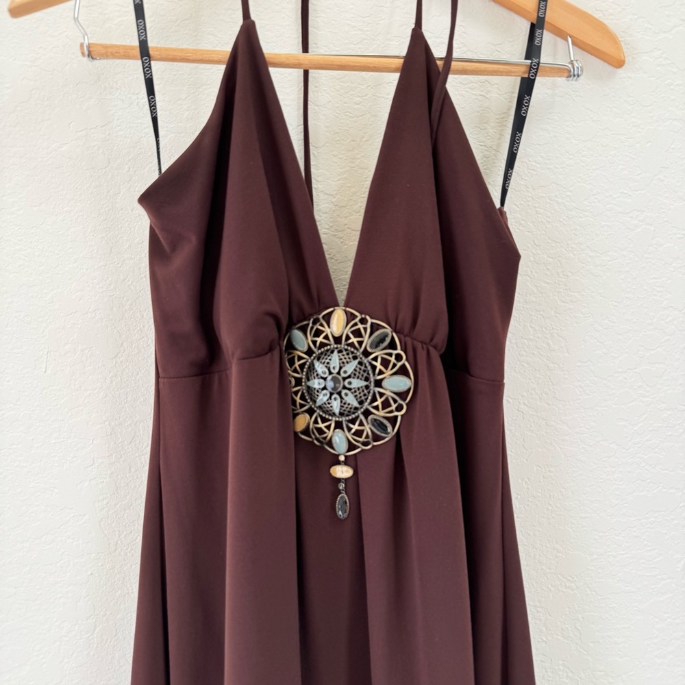 Y2K Festival Gypsy Halter Dress - Picture 5 of 10